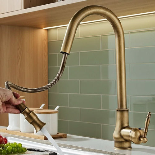 Flexible Kitchen Faucet Upgrade with Pull-Out Feature