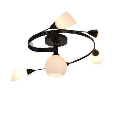 Floral Design Ceiling Lights in Scandinavian Style