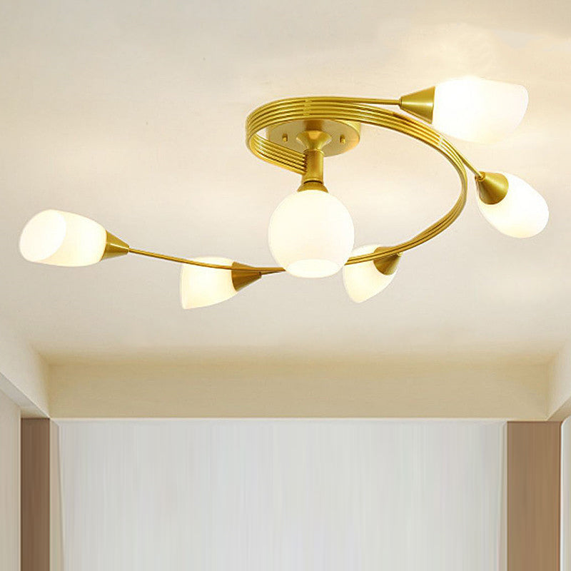 Floral Design Ceiling Lights in Scandinavian Style