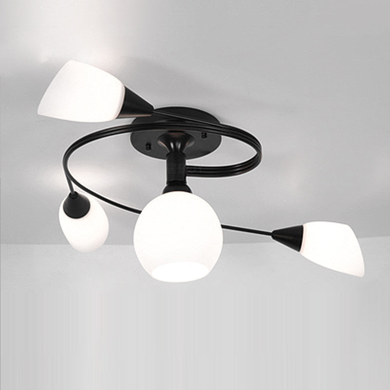 Floral Design Ceiling Lights in Scandinavian Style