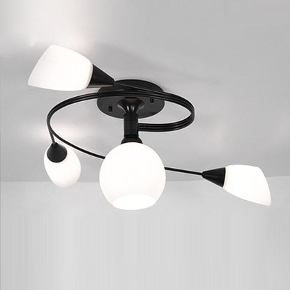 Floral Design Ceiling Lights in Scandinavian Style