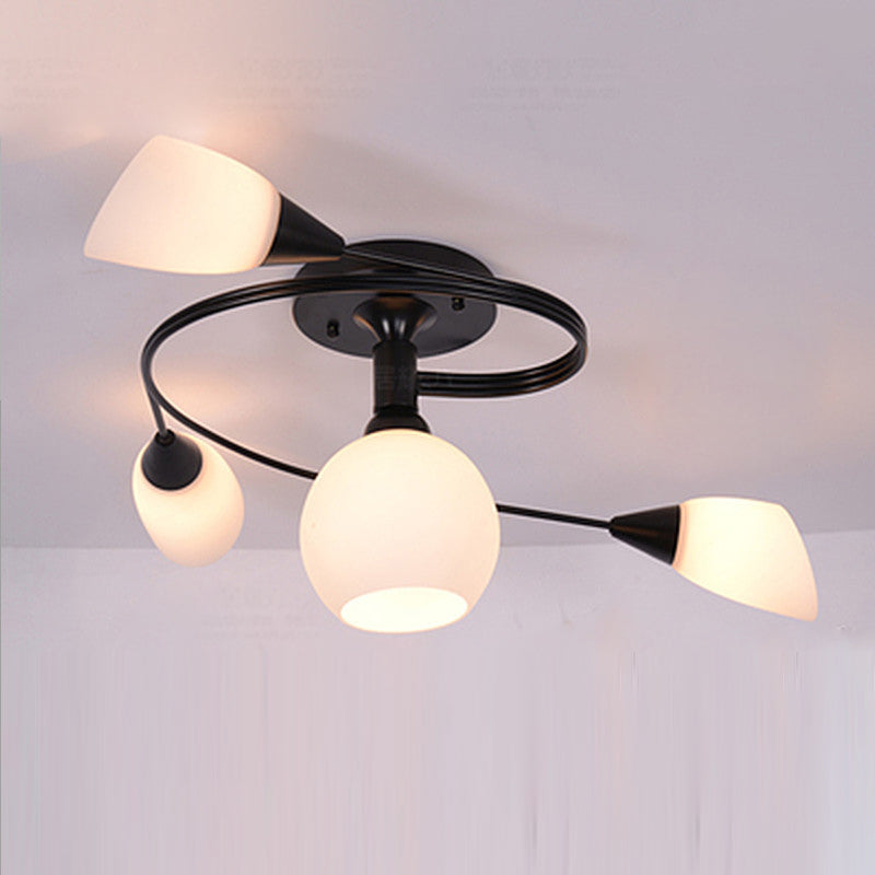 Floral Design Ceiling Lights in Scandinavian Style