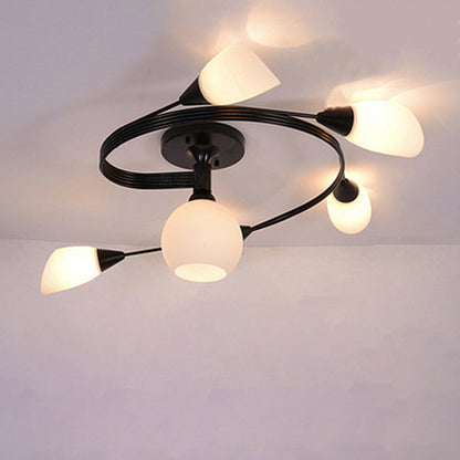 Floral Design Ceiling Lights in Scandinavian Style