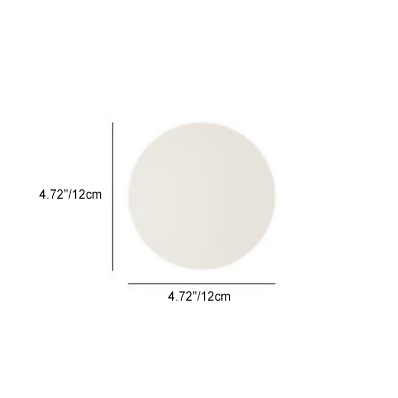 Soft Ambient Light Orb Glass Wall Fixture – Minimalist Design