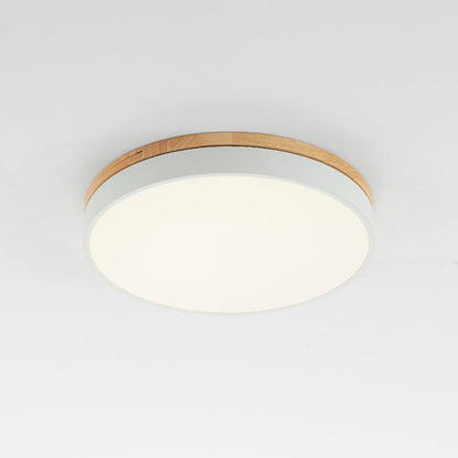Indoor LED Ceiling Light Fixture - Round Design with Dimmable Feature