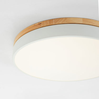Indoor LED Ceiling Light Fixture - Round Design with Dimmable Feature