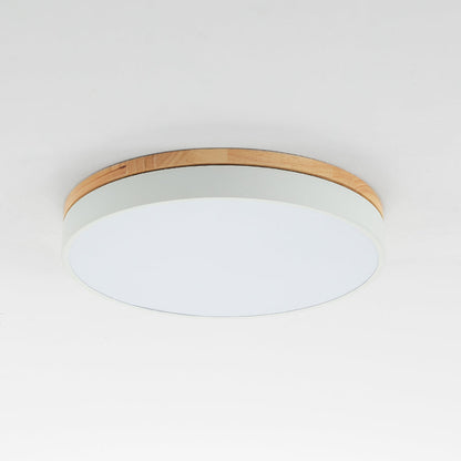 Indoor LED Ceiling Light Fixture - Round Design with Dimmable Feature
