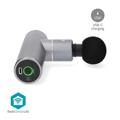 Compact Wireless Deep Tissue Massager with 5 Speed Settings