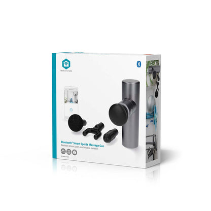 Compact Wireless Deep Tissue Massager with 5 Speed Settings