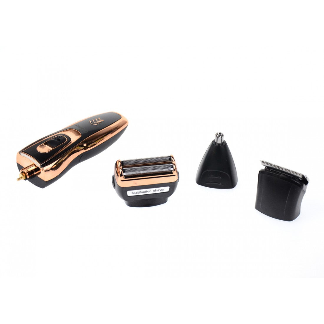 3-in-1 Wireless Trimmer – Beard, Nose Hair, and Shaving Tool