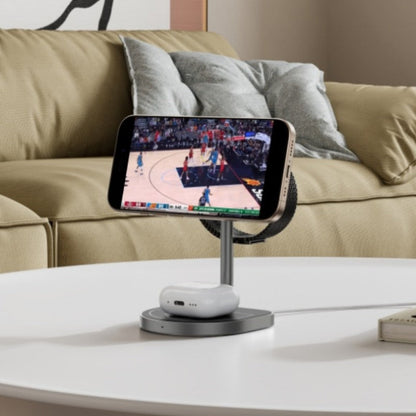 3-in-1 Magnetic Wireless Charger in Basketball Design