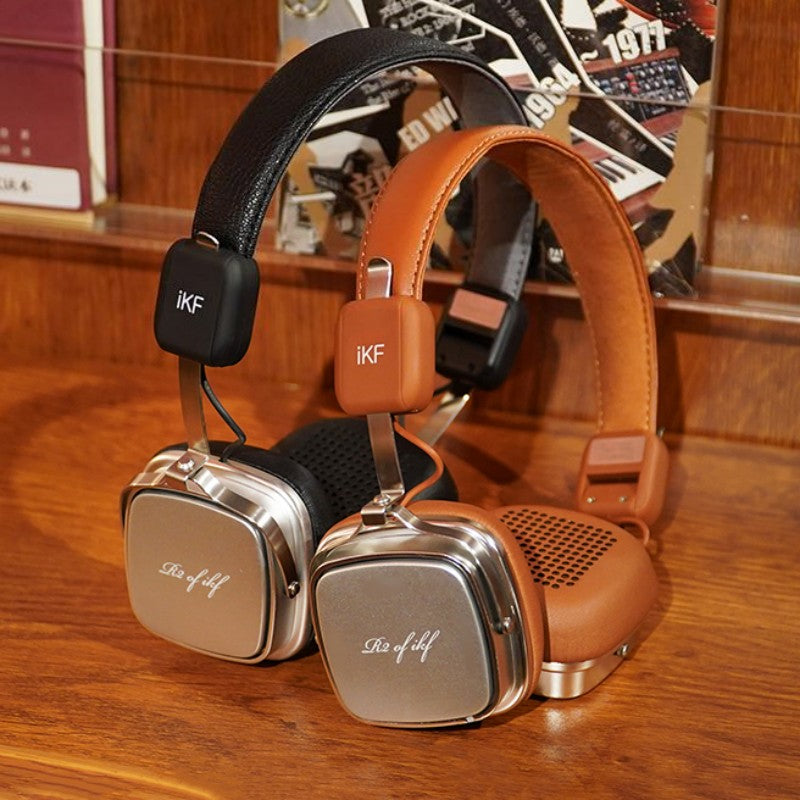 Wireless Bluetooth Headphones in Retro Design