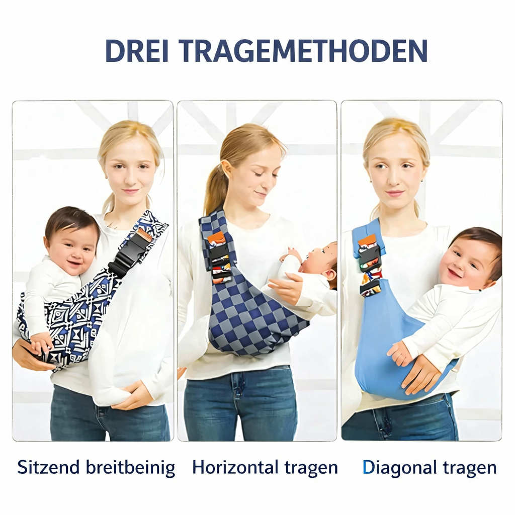 Comfortable Baby Carrier with Adjustable Strap for All-Day Use