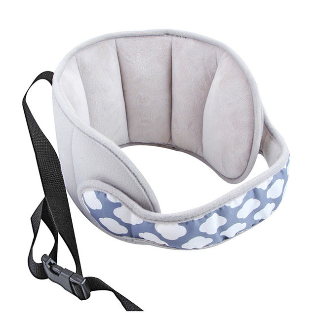 Children's Travel Pillow with Headrest and Safety Protection Pad