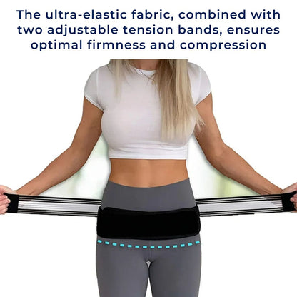 Adjustable Lumbar Support Belt for Lower Back Pain Relief and Posture