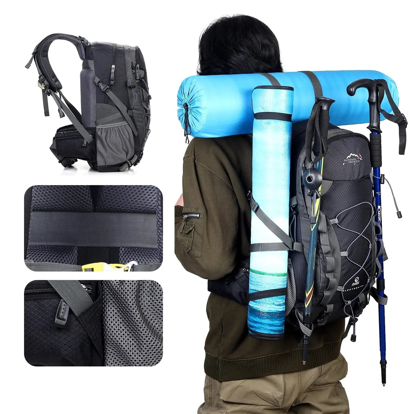 Trekking Backpack - Outdoor Use - Hanging System