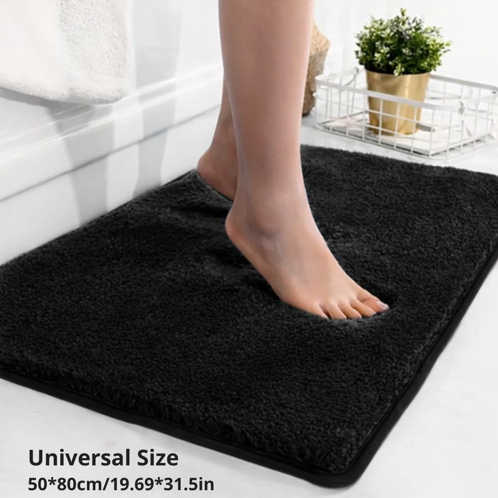 Luxurious Bath Mat | Soft & Quick-Drying | Non-Slip Safety