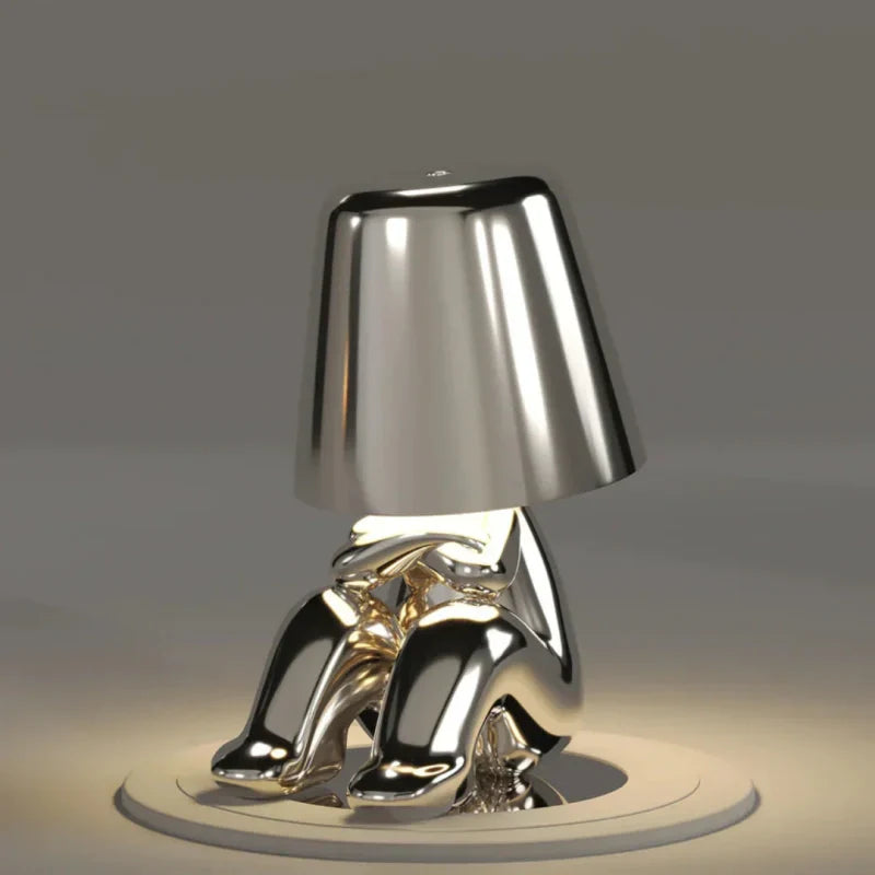 Dimmable Touch-Control LED Desk Lamp with Rechargeable Battery
