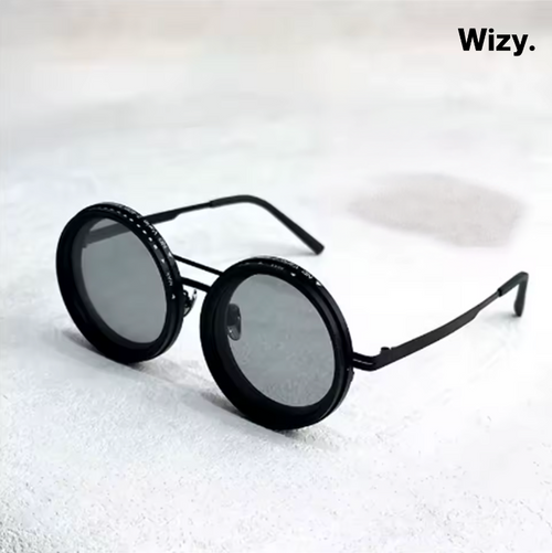Stylish UV Protection Sunglasses with Black Lenses