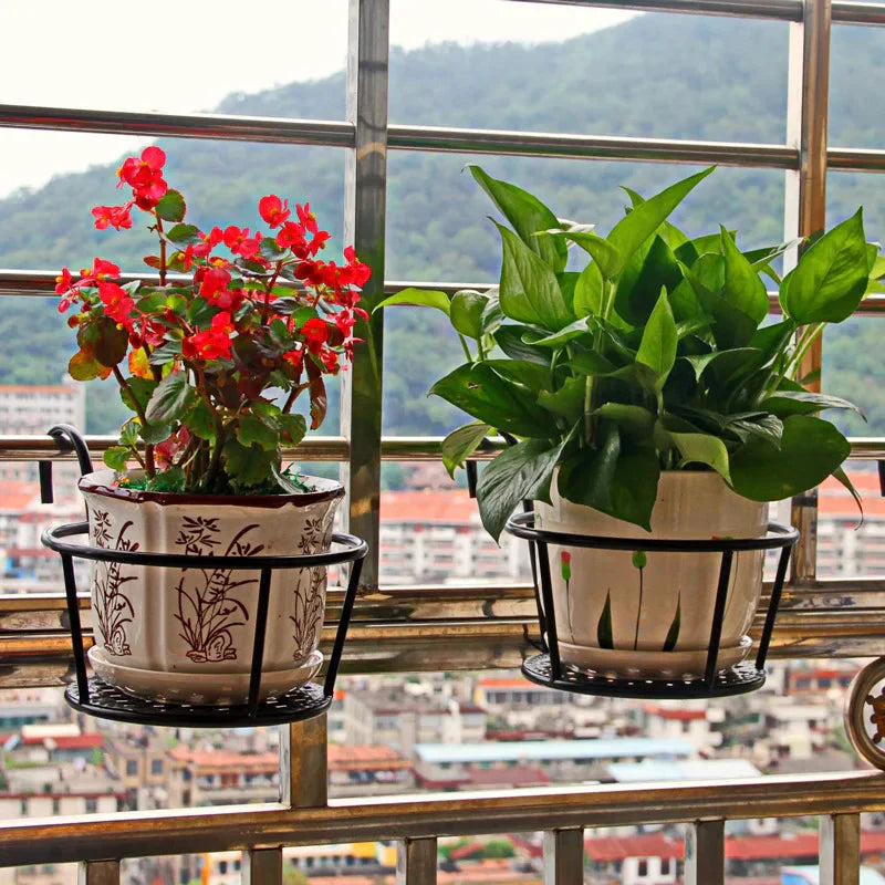 Space-Saving Hanging Planter for Railings | Drainage Design
