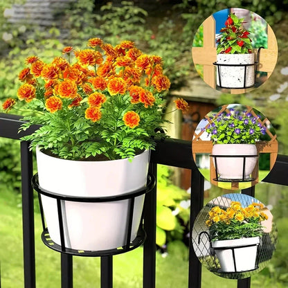 Space-Saving Hanging Planter for Railings | Drainage Design