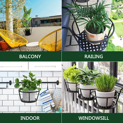 Space-Saving Hanging Planter for Railings | Drainage Design
