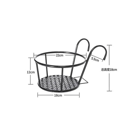 Space-Saving Hanging Planter for Railings | Drainage Design