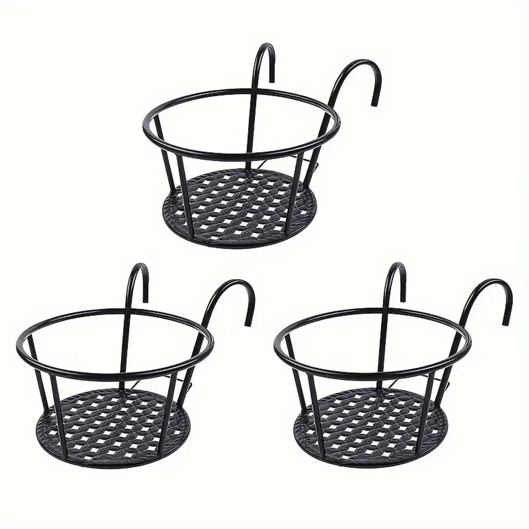 Space-Saving Hanging Planter for Railings | Drainage Design