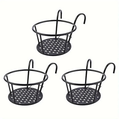 Space-Saving Hanging Planter for Railings | Drainage Design