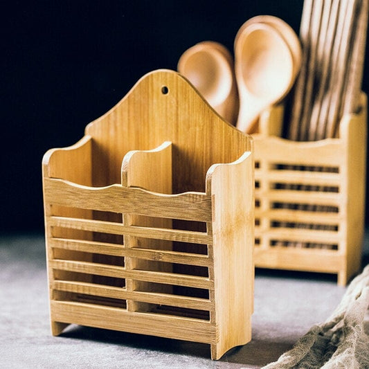 Cutlery Holder Made of Bamboo