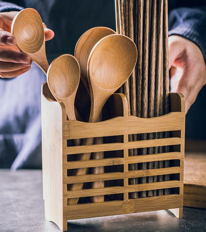 Cutlery Holder Made of Bamboo