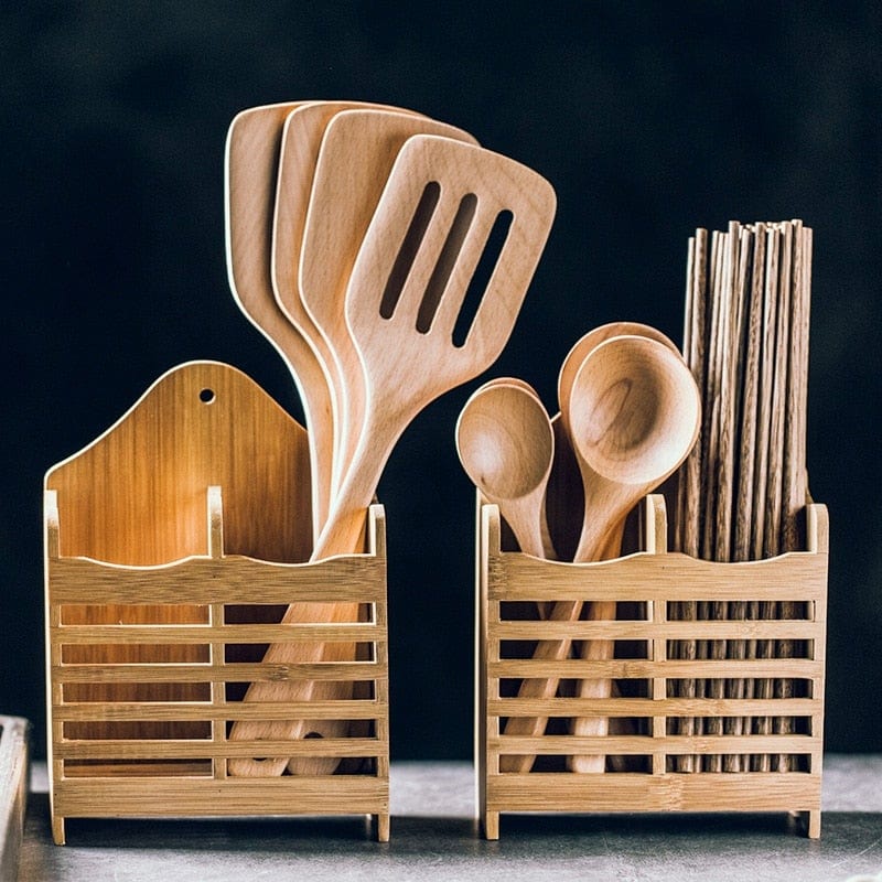 Cutlery Holder Made of Bamboo