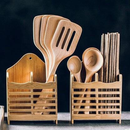 Cutlery Holder Made of Bamboo