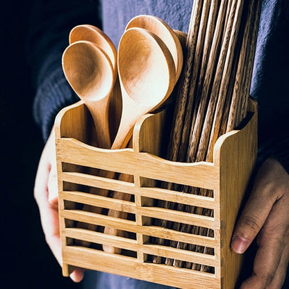 Cutlery Holder Made of Bamboo