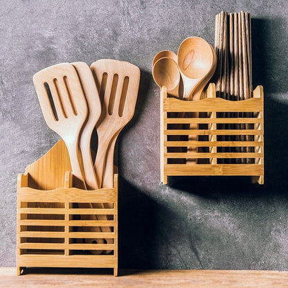 Cutlery Holder Made of Bamboo