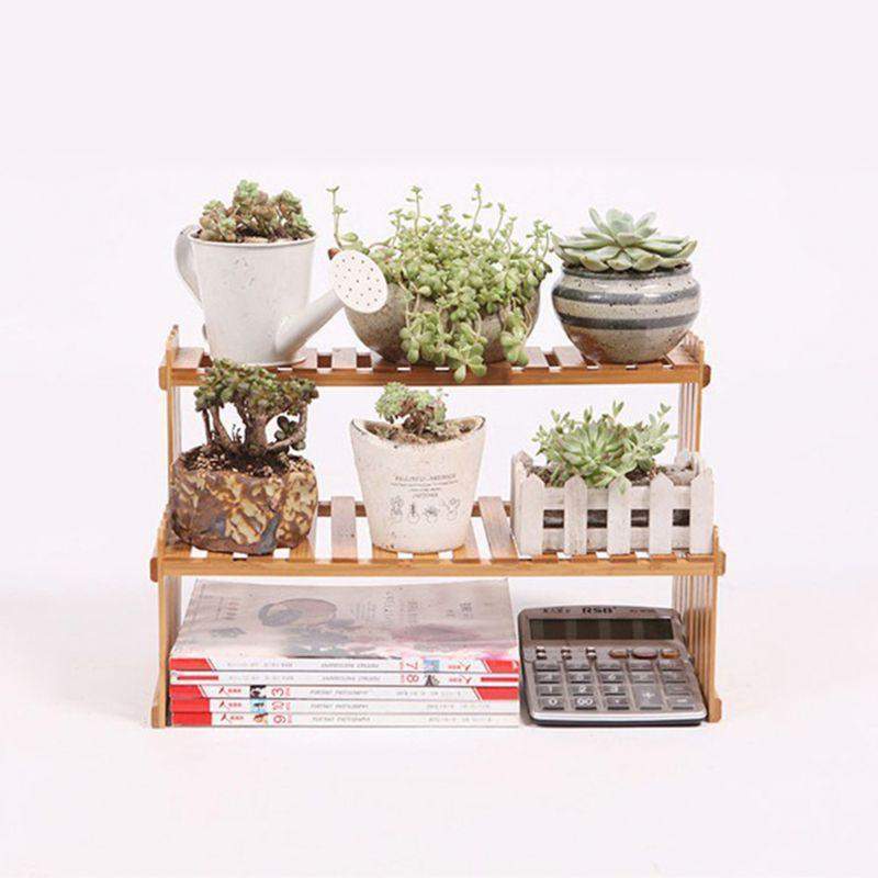 Plants Shelf for Bamboo Flowers
