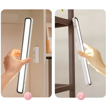 Rechargeable Table Lamp with Portable Magnetic LED Light Bar