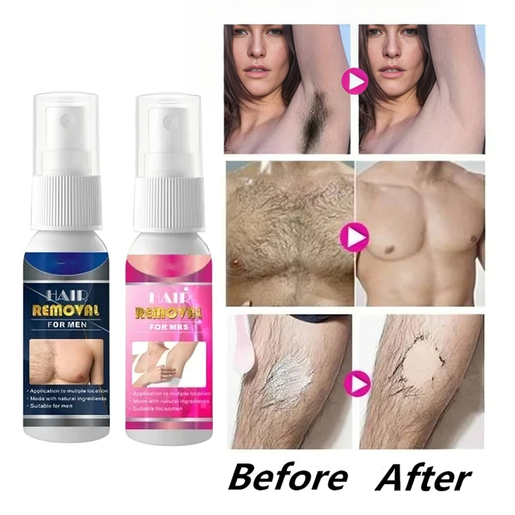 SmoothGlow Spray | Effortless Hair Removal Solution