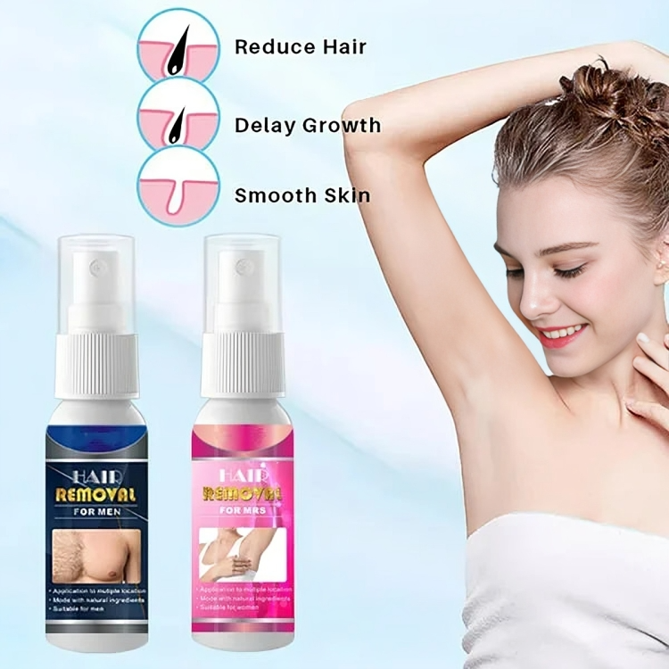 SmoothGlow Spray | Effortless Hair Removal Solution