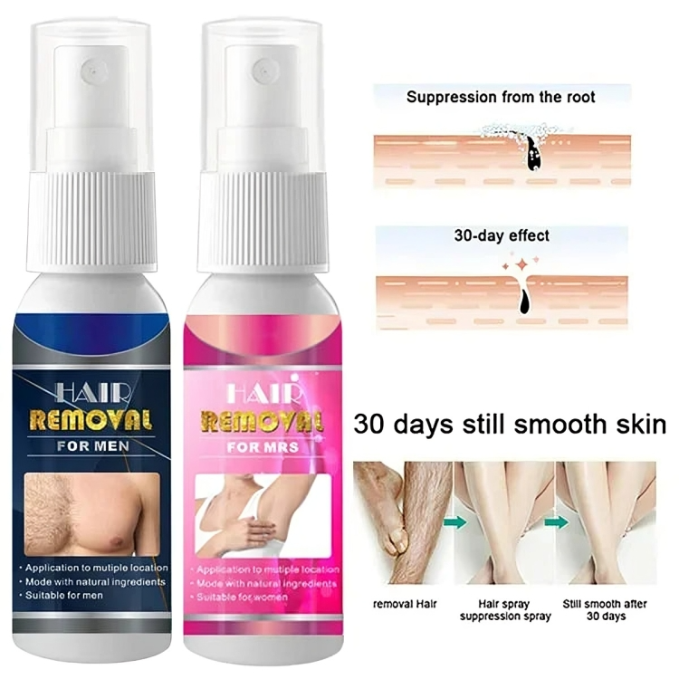 SmoothGlow Spray | Effortless Hair Removal Solution