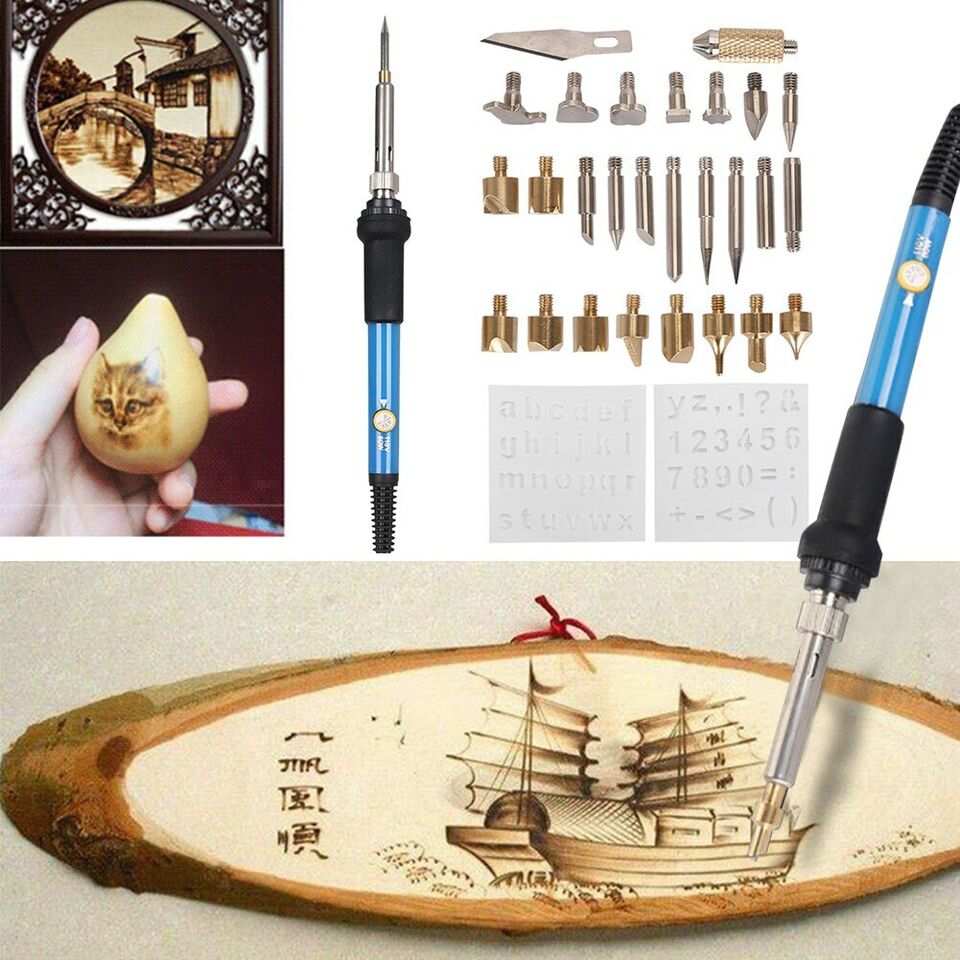Creative Woodburning Set | Adjustable Temperature Tool for Art