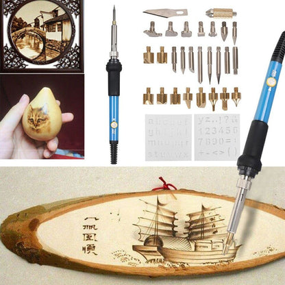 Creative Woodburning Set | Adjustable Temperature Tool for Art