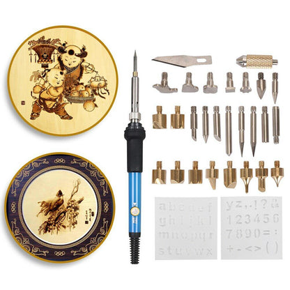 Creative Woodburning Set | Adjustable Temperature Tool for Art