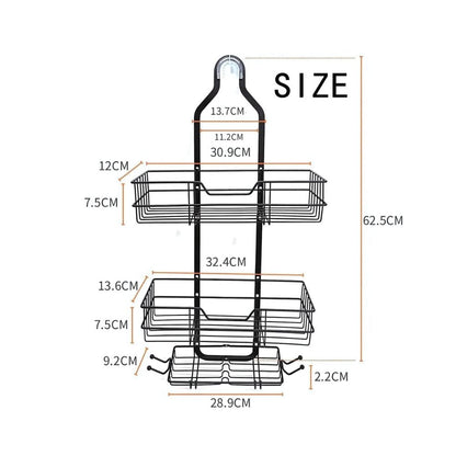 Three-Tier Shower Caddy Organizer