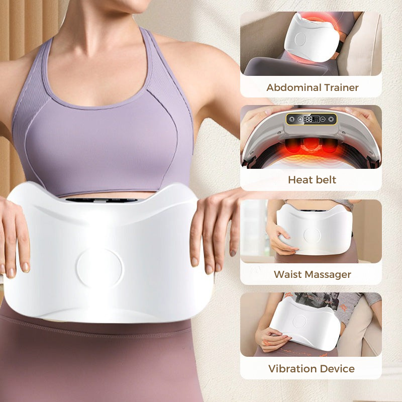 Soothing Abdominal Massager with Heat and Vibration