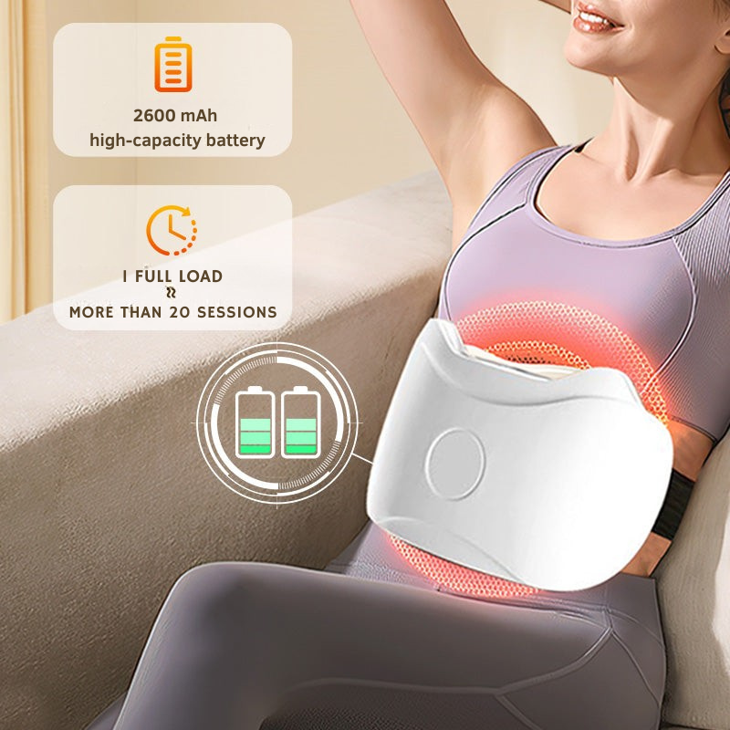Soothing Abdominal Massager with Heat and Vibration