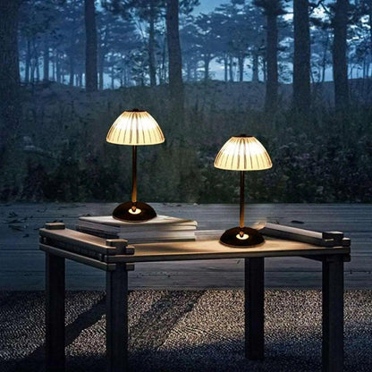 LED Crystal Table Lamp for Nightstand without caBowlifte