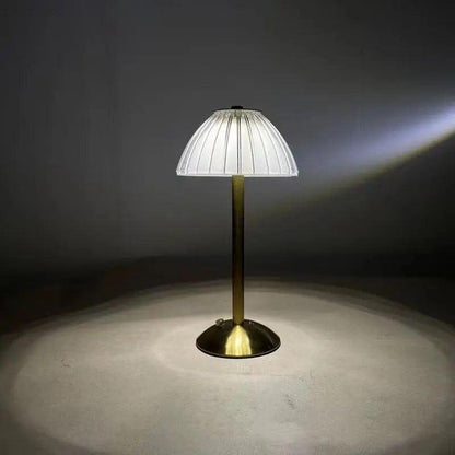 LED Crystal Table Lamp for Nightstand without caBowlifte