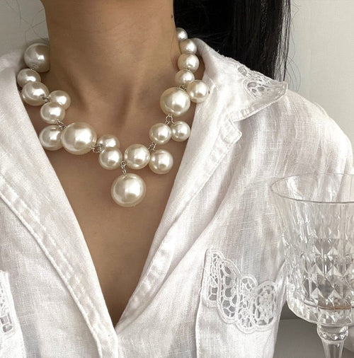 Stunning Pearl Necklace for Girls