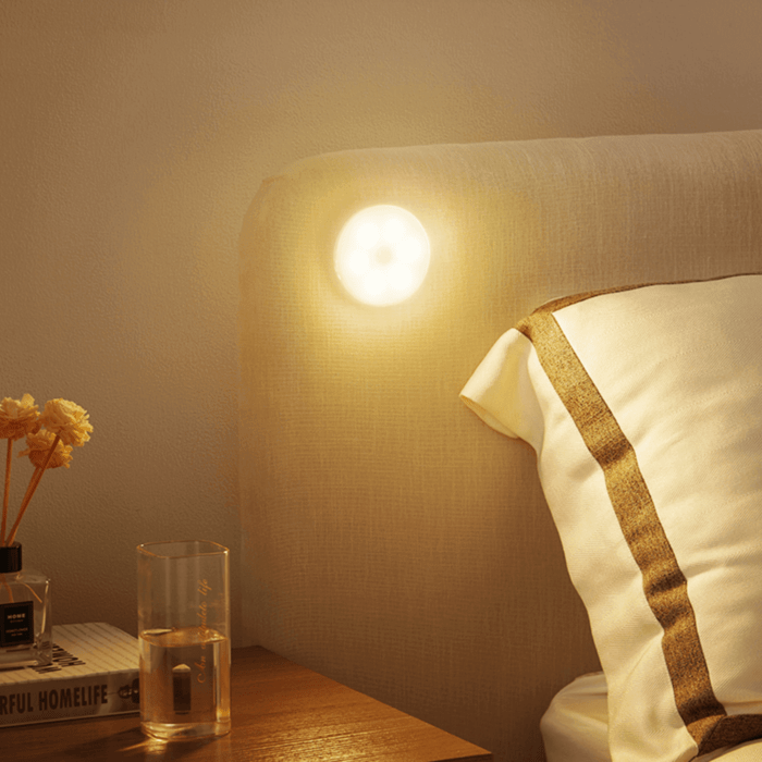 Wireless Rechargeable Lamp with Motion Sensor – Automatic LED Lighting for Hallway, Closet & Bedroom